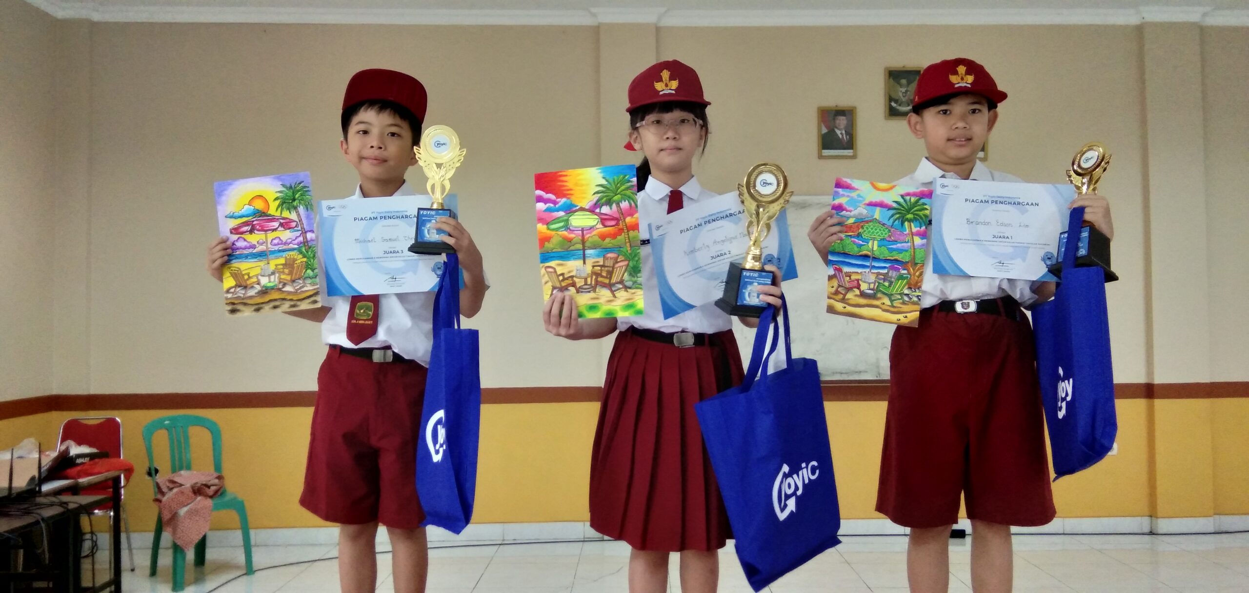 juara lomba mewarnai sdk 4 bina bakti bersama yoyic