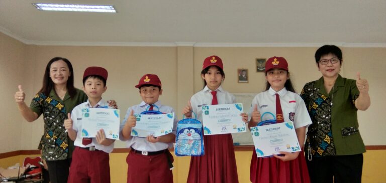 Pengumuman juara gasing sdk 4 bina bakti tasikmalaya