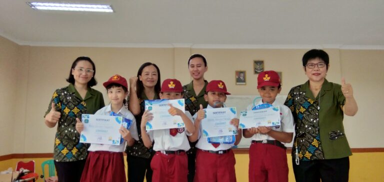 Pengumuman juara gasing sdk 4 bina bakti tasikmalaya
