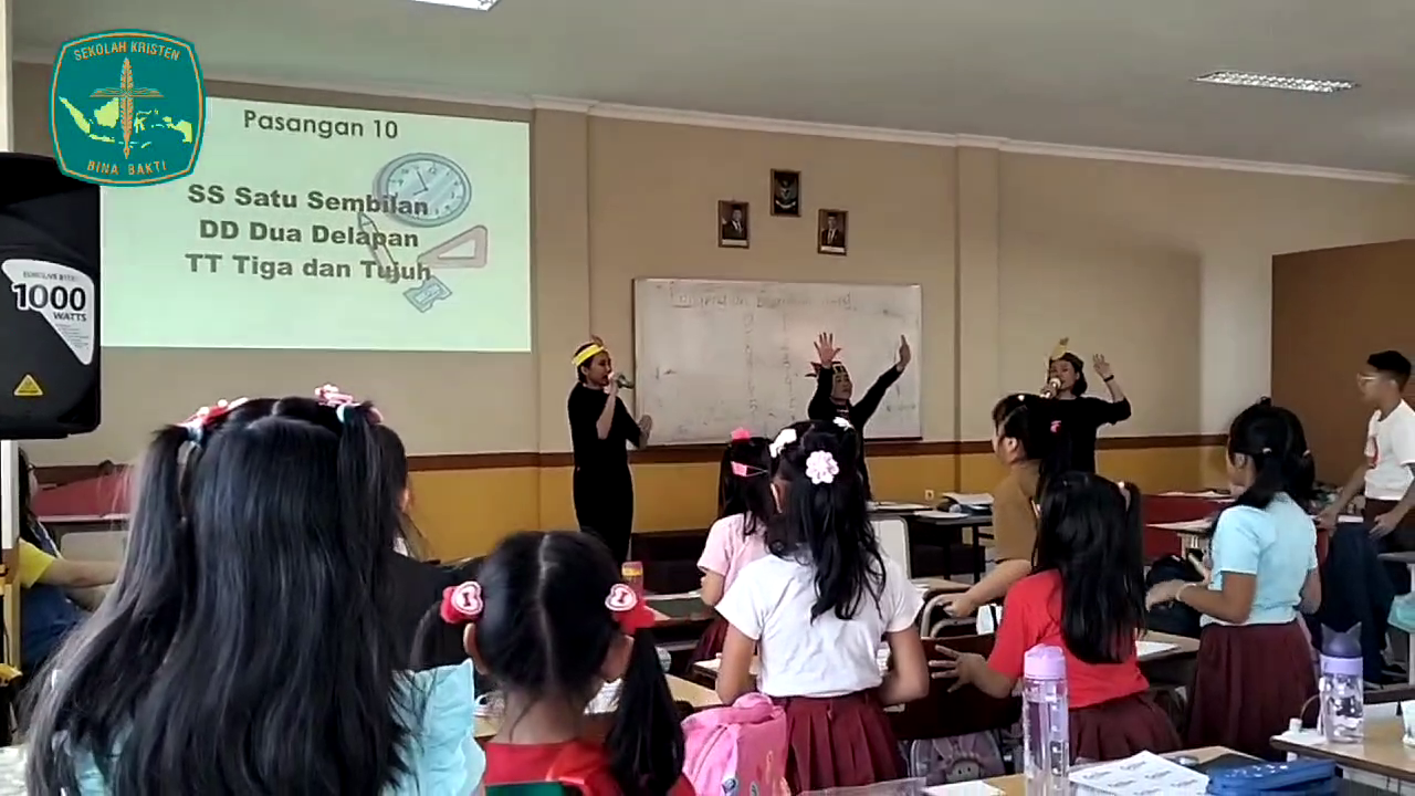 Pengimbasan Metode Gasing di SDK 4 Bina Bakti – Hari Pertama